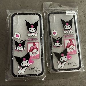Selling individually iPhone XS Max kuromi and my melody phone case